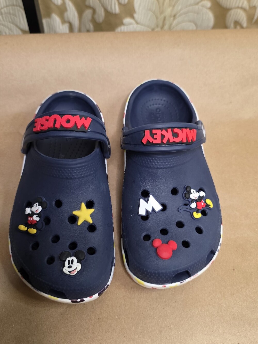 Disney Mickey Mouse Clogs Kids Toddler Sz C3